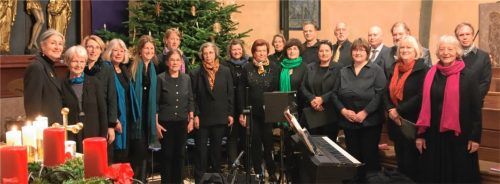 Die Priener Kantorei begeisterte mit der Aktion „Klingende Adventskerzen“. Der Chor plant Großes für 2020 und sucht noch weitere Sänger. Foto Griehlhüsl