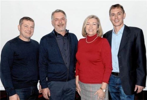 Die Spitzenkandidaten Thomas Eberharter, Bernd Schneider, Maria Furch, Stefan Högenauer (von links).