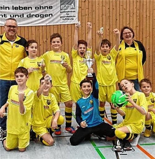 Die U11 des SV DJK Edling ist Diözesanmeister.Foto re