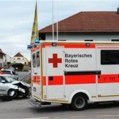 Unfall in Ortsmitte