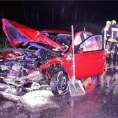 Drei Personen schwer verletzt