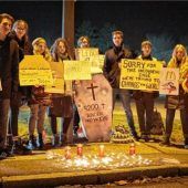 Mahnwache gegen Massentierhaltung