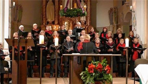 Ein beeindruckendes Adventskonzert erlebten die Besucher der Herz-Jesu-Kirche. Foto  RE