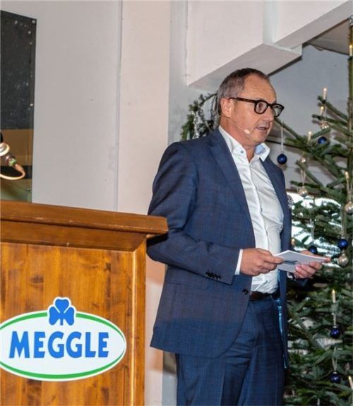 Eine positive Bilanz des Geschäftsjahrs zog Mattias Oettel, Vorsitzender der Meggle-Geschäftsführung.Fotos meggle