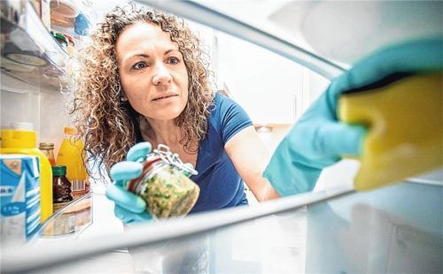 Etwa alle sechs Wochen ist eine Kühlschrank-Reinigung fällig. Foto Dpa/Klose