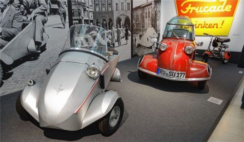 „Fend-Flitzer“ sind Kleinstwagen, von denen etwa 200 Stück in Rosenheim hergestellt wurden. Foto FRIEDRICH