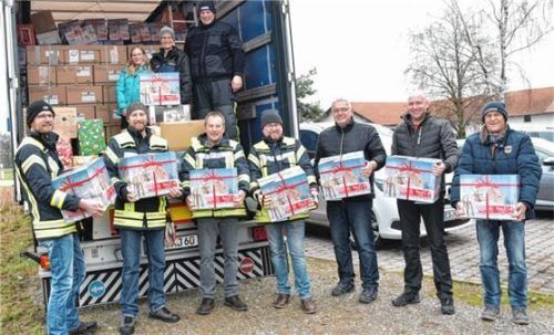 Feuerwehrleute mit Herz: die Jeßlinger.