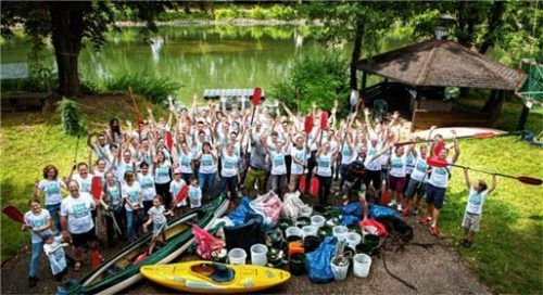 Für den Kampf gegen die Plastikflut wurde das „Clean River Project“ ausgezeichnet. Foto  Clean River Project e.V.