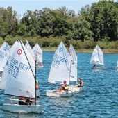 Wieder fünf Opti-Laser-Regatten am Chiemsee