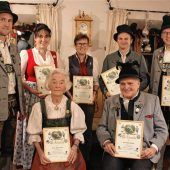 Seit 50 Jahren beim Trachtenverein
