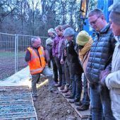 41 Meter sind bereits geschafft