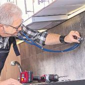 Bloß nicht in die Kabel bohren