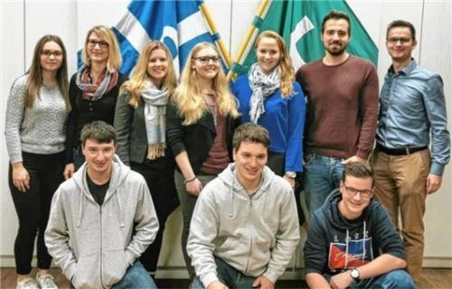 Leitet nun die KLJB in Griesstätt: das neue Vorstandsteam. Foto wagner