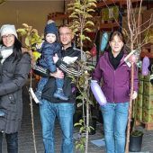 Babybäume für Ex-Apfelkönigin