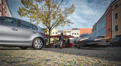 Lärm und Feinstaub belasten die Wasserburger Altstadt. Wie hoch die Messwerte sind, ist weiterhin nicht geklärt. Foto Cater