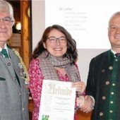 Auszeichnungen für treue Mitglieder