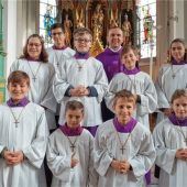 Willkommen und Abschied bei Ministranten