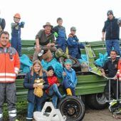 Neun Kubikmeter Müll geborgen