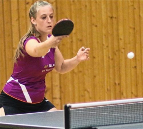 Patrizia Weidinger wusste zwar im Doppel und Einzel zu überzeugen, wurde aber lediglich mit einem Sieg im Einzel belohnt. Foto  Erlich