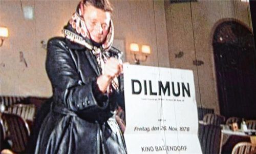 Plakate kleben, Tickets abreißen, Buchhaltung machen, Filme vorführen und den Kinosaal putzen – Maria Stadler war für alles zuständig. Foto und Repros Ammelburger