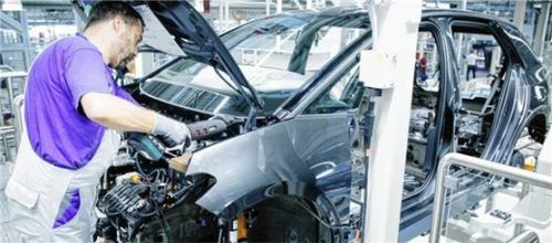 Produktion des Volkswagen ID 3. Foto Auto-Medienportal.Net/Volkswagen