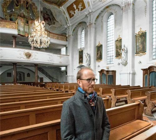 Regelmäßige Gebetszeiten für sich sowie Meditationen und Zwiesprache mit Gott entschleunigen Pfarrer Klaus Hofstetter in der termingefüllten Zeit. Fotos  Berger