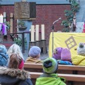 Stabpuppenspiel statt Predigt