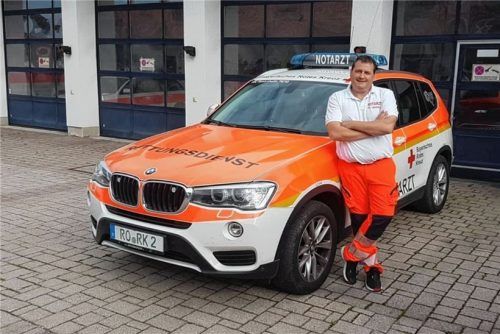 Stefan Kommissari hat Tausende Einsätze als Notarzt hinter sich. Foto privat