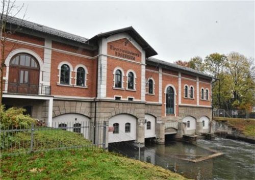 Strom für rund 2000 Haushalte kommt aus dem denkmalgeschützten Kraftwerk.