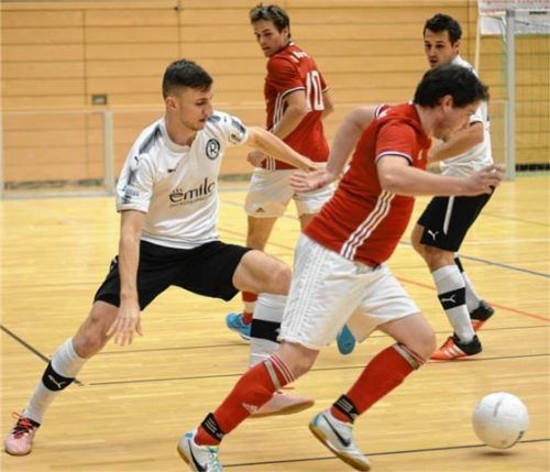 TSV 1860 Rosenheim – SV Westerndorf: Im Januar das Endspiel, nun ein Vorrundenmatch im Sparkassenpokal.Foto Ru