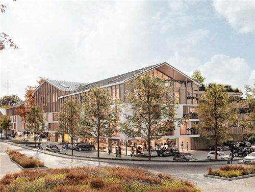 Variante 1: Mit Satteldach plant das Büro Leupold Brown Goldbach Architekten.