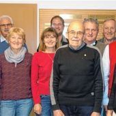 Viele Jahre dem Verein treu