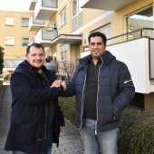 Aus brennender Wohnung gerettet