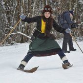 Skirennen mit Nostalgie