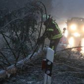 Wintersturm wütet im Landkreis Starnberg