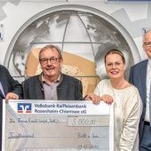 Großzügige Spende für Stiftung