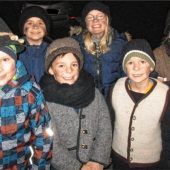 Reibersdorfer Kinder sammeln