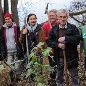 Neue Bäume zum 80. Jubiläum