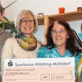 2000 Euro für den Frauennotruf