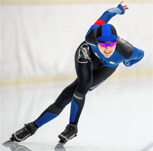 Anna Ostlender (17) hofft auf gutes Eis.