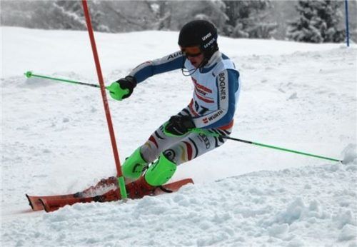 Benedikt Kagleder wurde Dritter beim DSC-Slalom am Jenner. Fotos Schuller