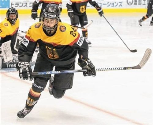 Celine Mayer überzeugte im Trikot des Nationalteams.