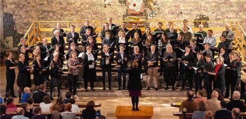 Das Vocalconsort München hat seine Wurzeln an der Hochschule für Musik und Theater München und gastiert am 15. April, 20 Uhr, in der Pfarrkirche Herz Jesu. Foto re