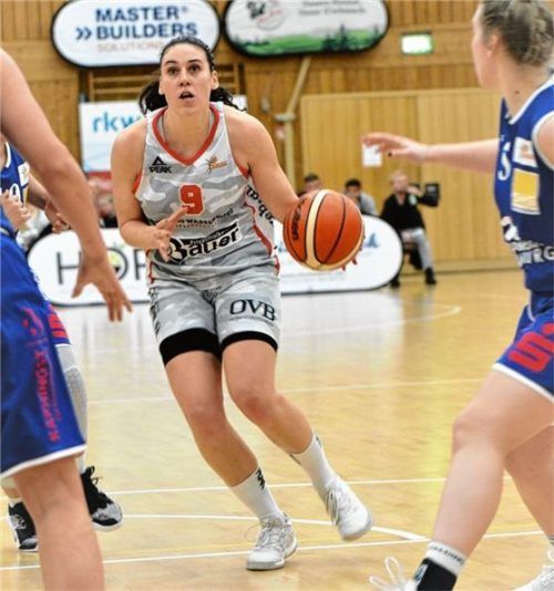 Den Blick nach vorne gerichtet: Auf Tina Jakovina und den TSV Wasserburg wartet eine schwere Aufgabe.Foto Hörndl