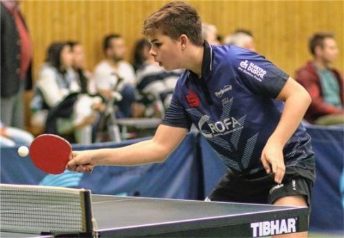 Der Kolbermoorer Luis Kraus startet mit einem Erfolgserlebnis bei den Hungarian Open in das neue Jahr.Foto Erlich