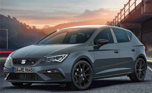 Der Seat Leon TGI FR „Black Matt Edition“. Foto Auto-Medienportal.Net/Seat