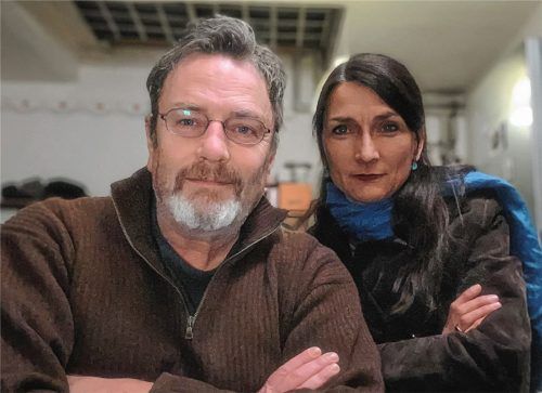 Ein Opfer des Brexits: John Cater – hier mit CSU-Listenführerin Heike Maas –darf als Brite nicht mehr bei der Kommunalwahl teilnehmen – weder als Kandidat, noch als Wähler. Foto re