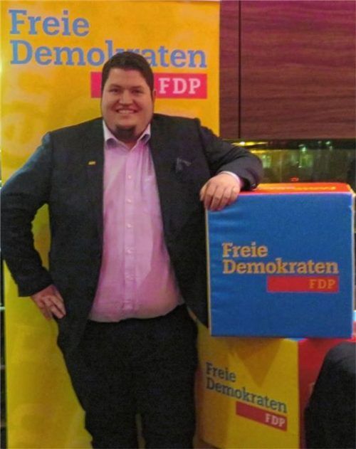 Erst kurz vor Weihnachten hatte sich der FDP-Ortsverband gegründet. Bei der Bürgermeisterwahl schicken die Liberalen Valentin Clemente ins Rennen. Foto rath