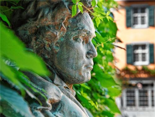 Im Beethovenjahr folgen viele Reisebusse der Tonspur des großen Komponisten, der vor 250 Jahren in Bonn geboren wurde. Foto Sonja Werner