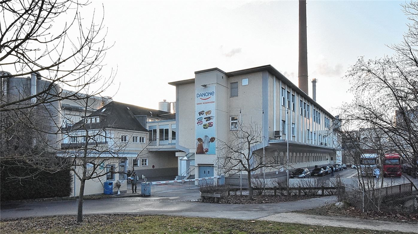 danone gibt werk in rosenheim auf ovb